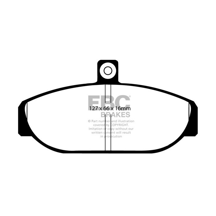 Bromsbelägg EBC Yellowstuff DP4435R