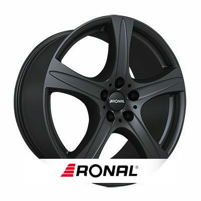 Aluminiumfälgar Ronal R55 SUV 9.5x20 ET55 5x130 71.5 (Matt, Svart)