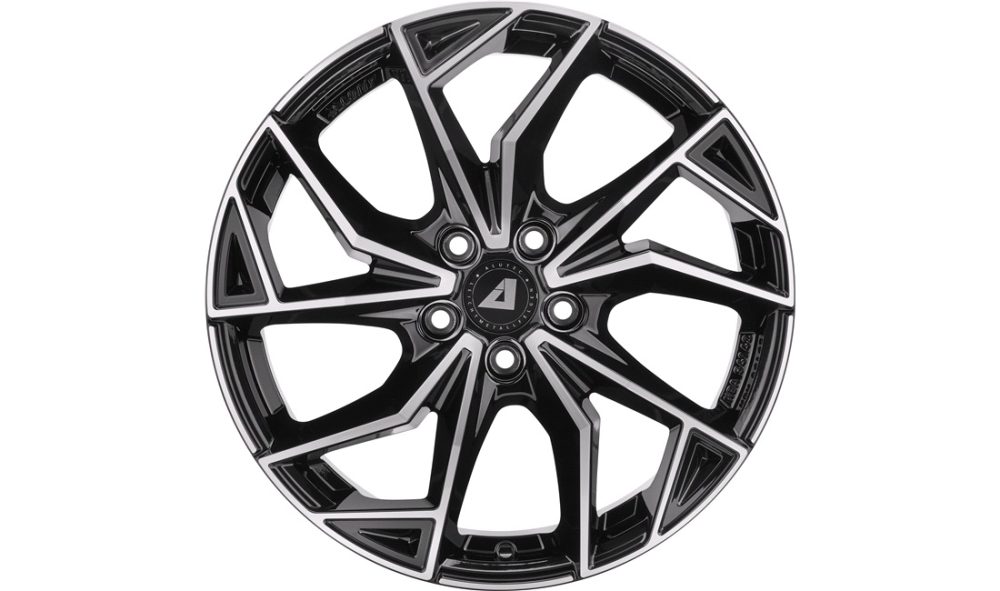 ADX02 Black/Pol7,5x18 5x112 ET45 Ø57,1